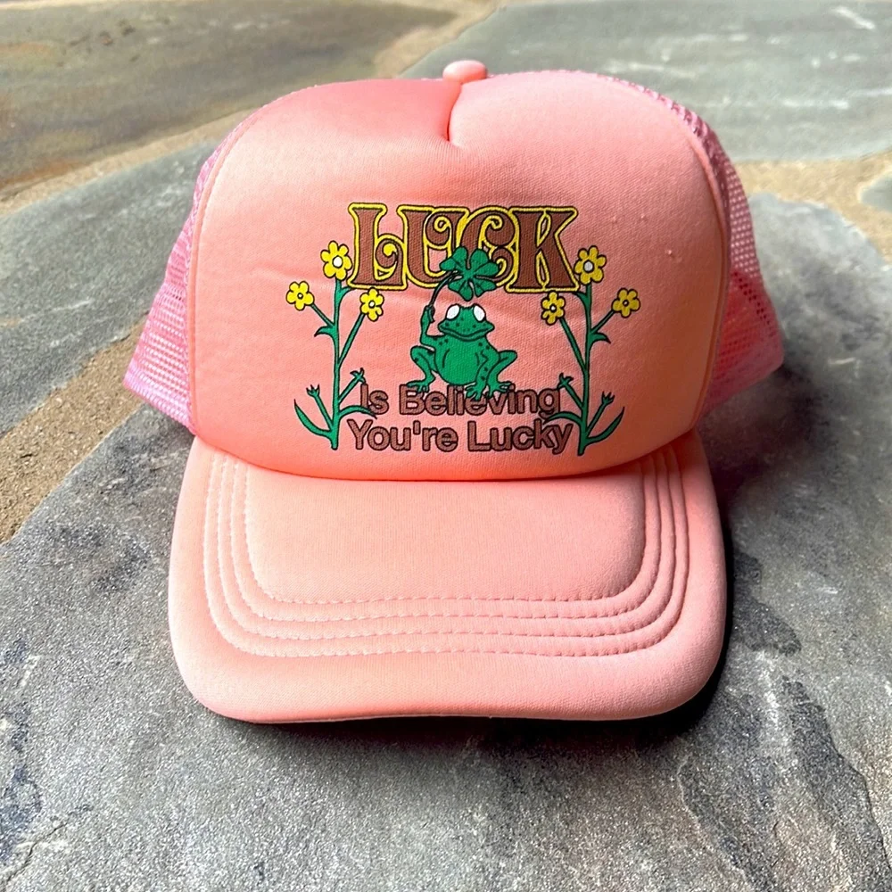 New🌟Coney Island Picnic Luck Trucker Hat